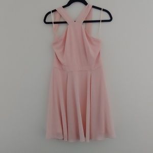 Pink party dress